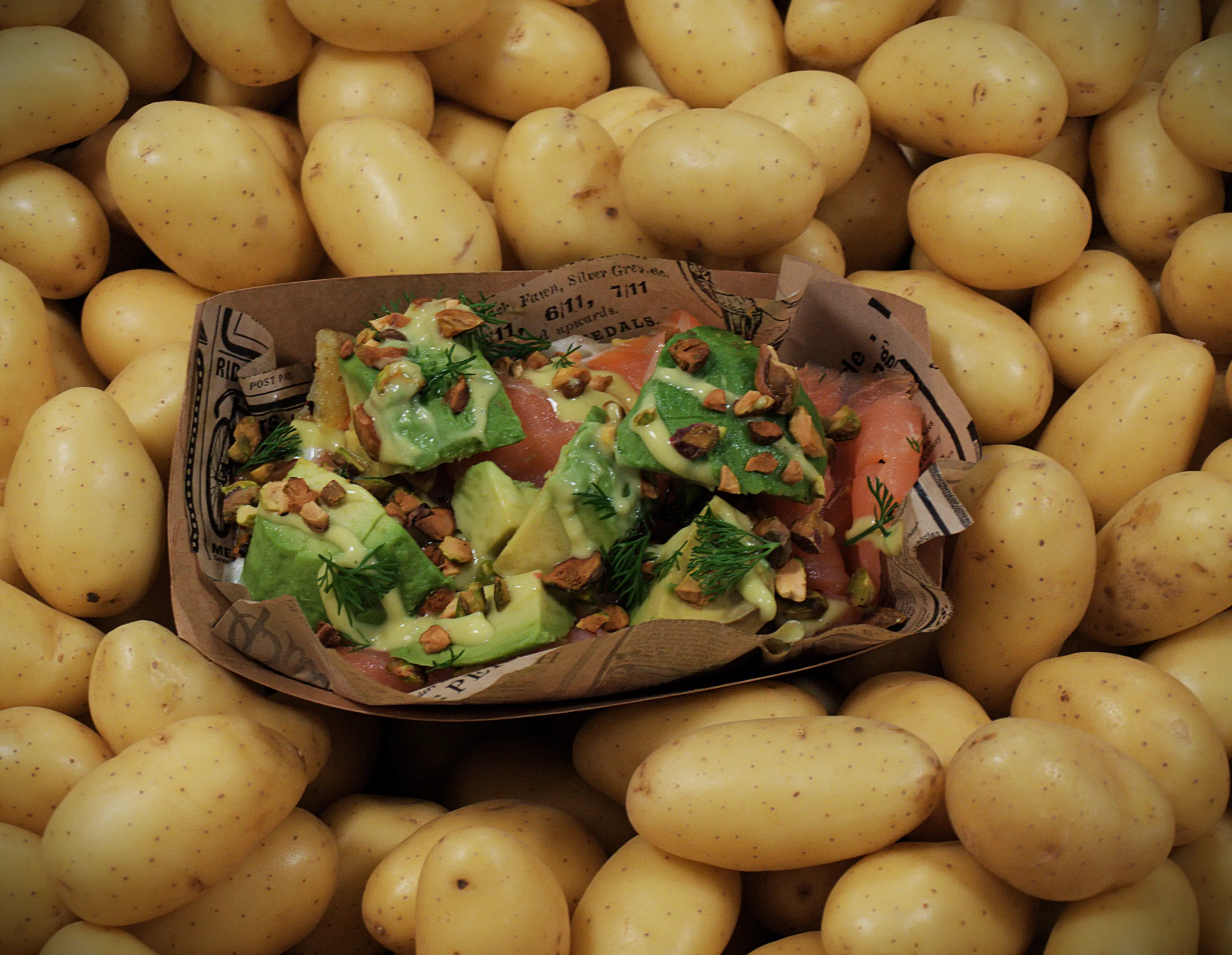 patates écrasées